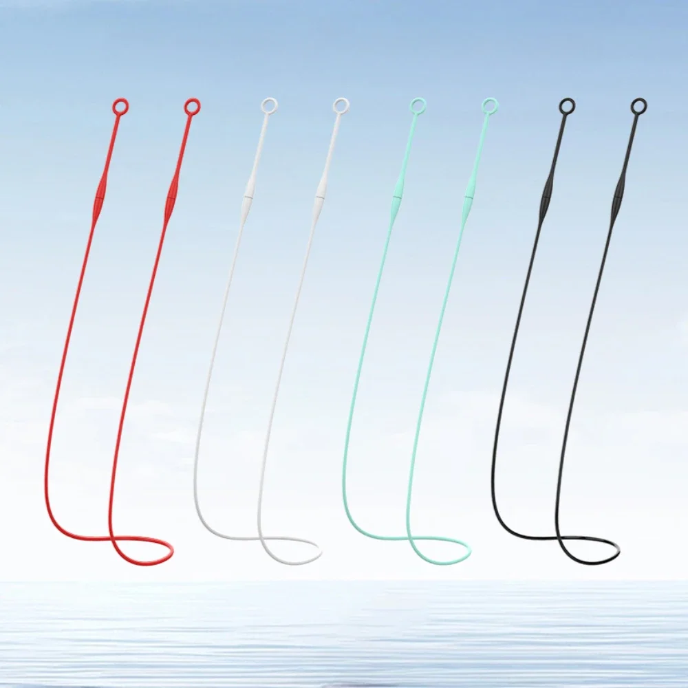 Magnetic Earplugs Connector Replaceable Cord Non-slip Soft Silicone Earplug Lanyard Suitable for Detachable Ear Plug