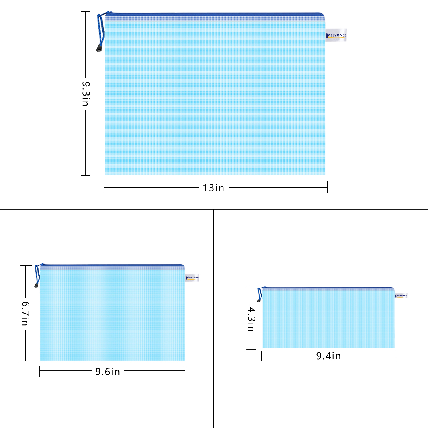 12 stücke Mesh Mäppchen Dokument Tasche Wasserdichte Zip Datei Ordner A4 Schule Bürobedarf Bleistift Fall Lagerung Taschen