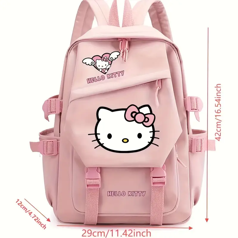 Sanrio Cinnamoroll Hello Kitty Cartoon Backpack Children Lovely Schoolbag Kids Gift Student Multifunctional and stylish Backpack