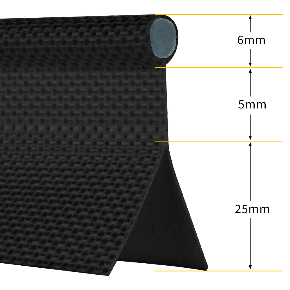 1 м тент для каравана, рельсовые трубы, 6 мм, двойной клапан, черный, серый, ПВХ, сердечник, Keder, кемпинг/палатка/навесы/палатки