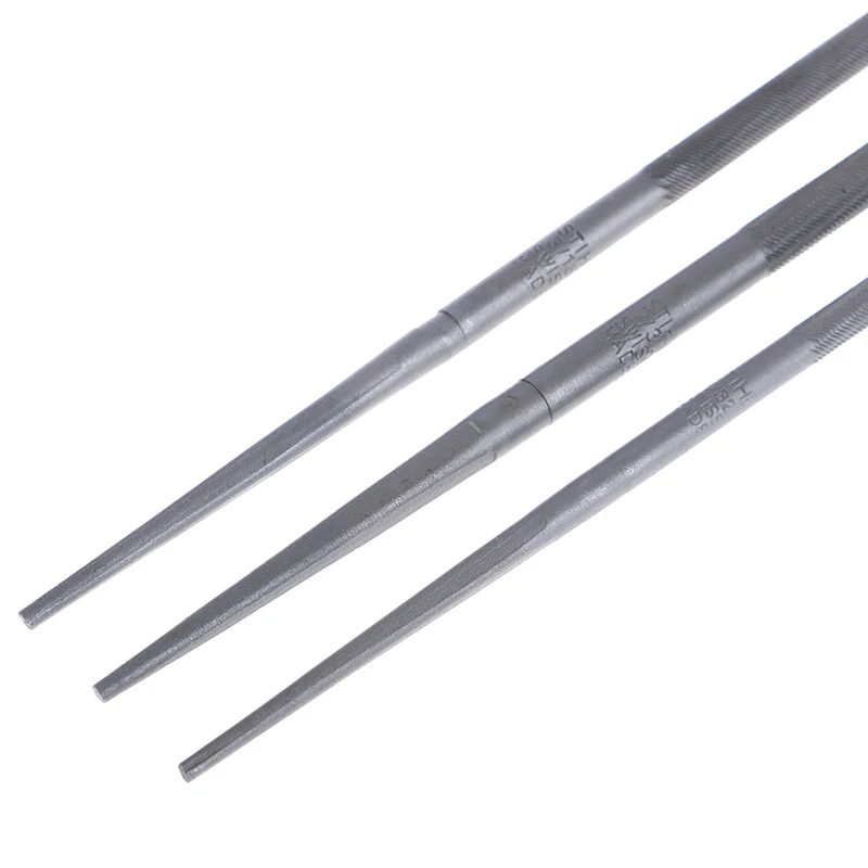 3 Pz/lotto Motosega Rotonda Sega Lime a Catena Affilatura Catene per Motosega 4mm 4.8mm 5.5mm Utensili Manuali per la Lavorazione del Legno