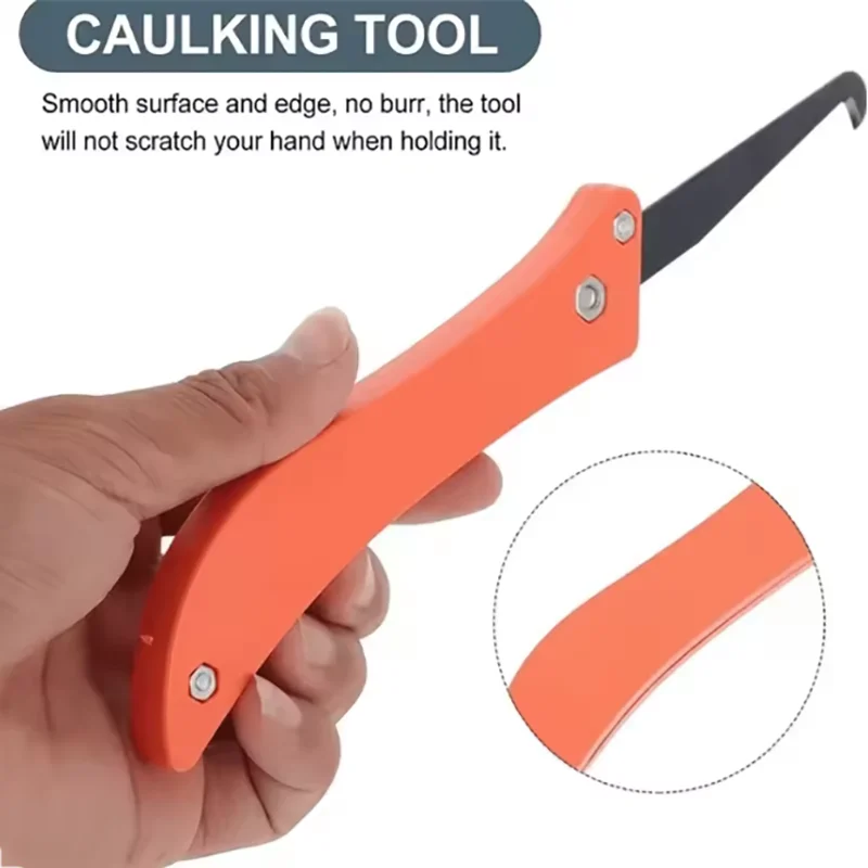 Professional Gap Hook มีดซ่อมกระเบื้องเครื่องมือเก่าปูนทําความสะอาดกําจัดฝุ่นเหล็กก่อสร้างเครื่องมือ