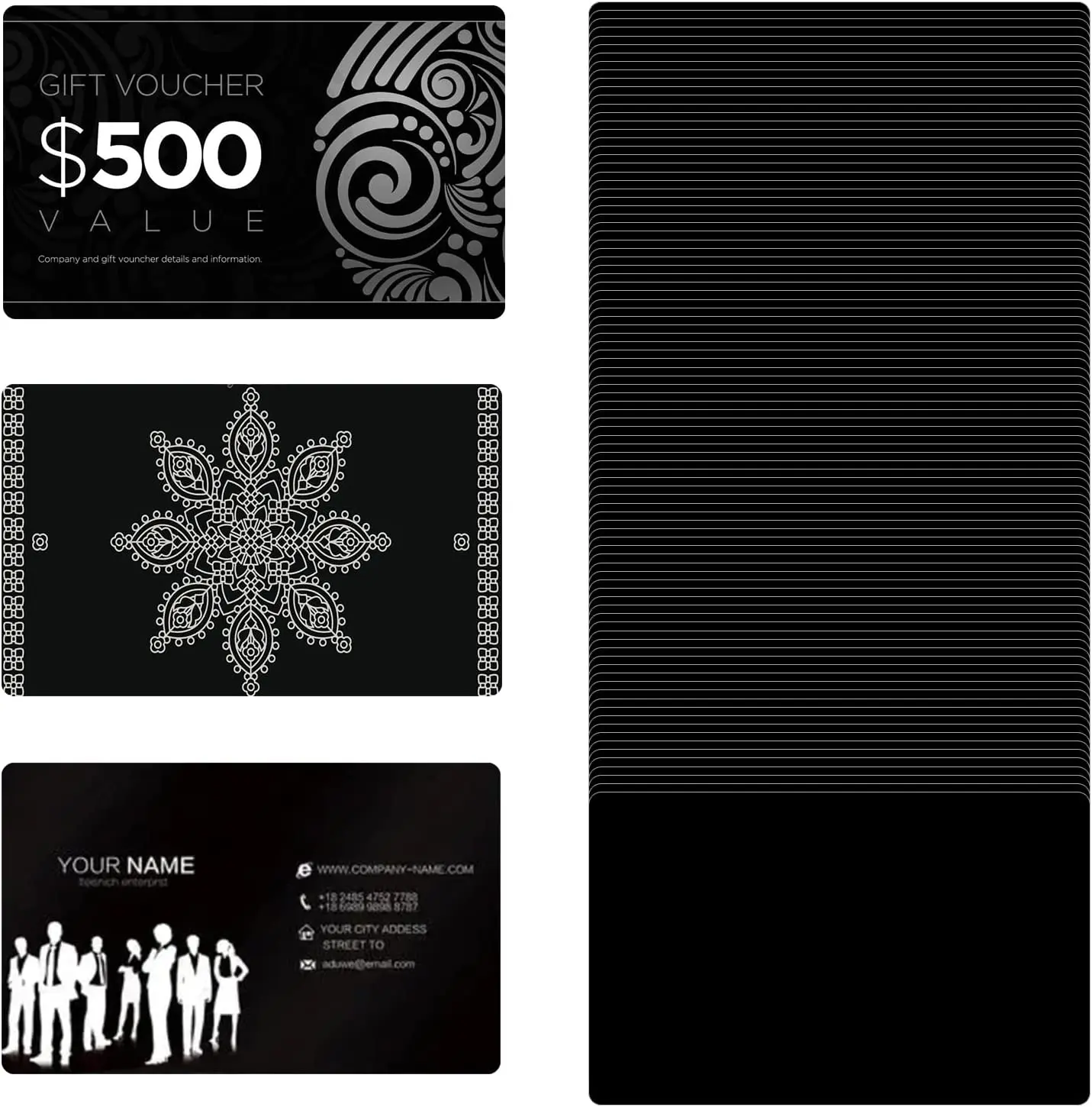 50 ชิ้นโลหะนามบัตรชื่อเปล่าเลเซอร์แกะสลัก DIY อลูมิเนียมแผ่น Carte แกะสลักช่องว่างสําหรับ CNC แกะสลักแผ่นเลเซอร์