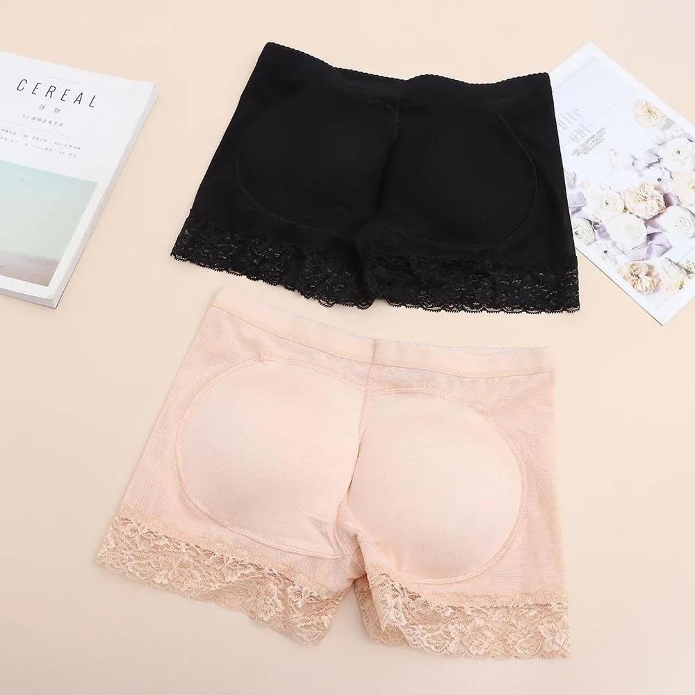 Nuove mutandine morbide da donna traspiranti oversize sollevatore di culo mutandine push up hip alta biancheria intima imbottita in cotone primavera