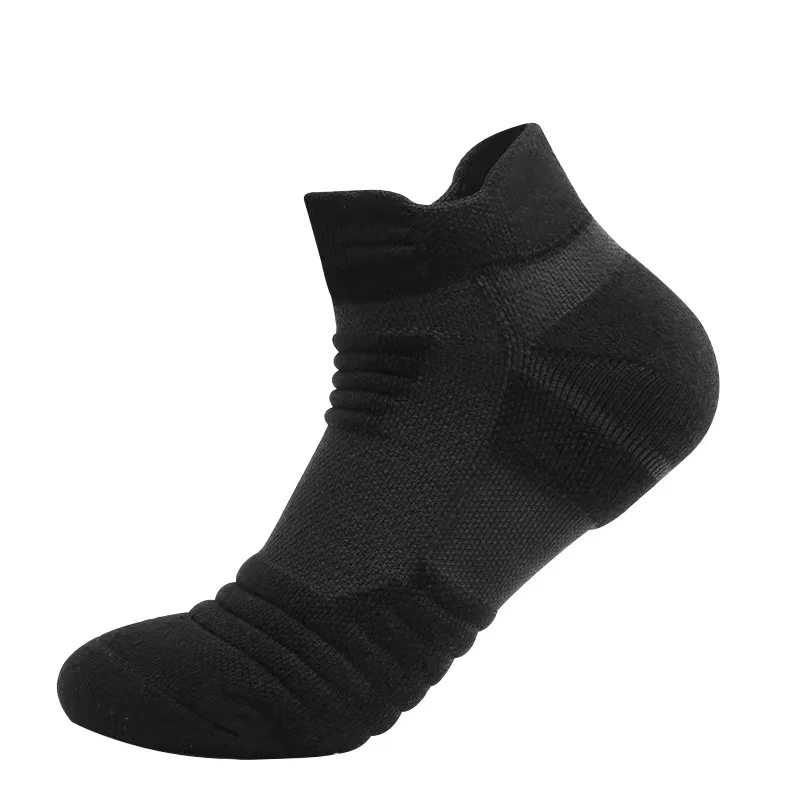 3 pares de calcetines deportivos de rizo de malla transpirable, acolchados, gestionadores de humedad y duraderos, reducen el pie para correr, senderismo y deportes