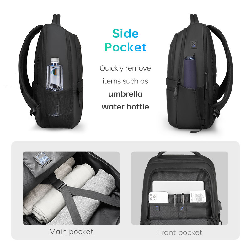 Zaino da uomo multistrato MARK RYDEN adatto ai zaini idrorepellenti per laptop da 15,6 pollici per studenti