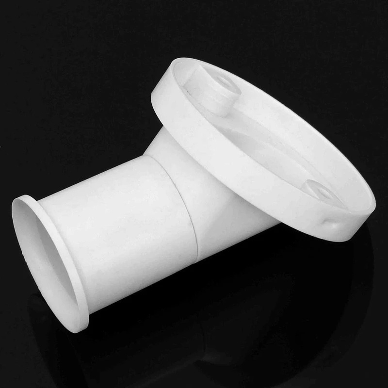 AC 250V 4A White E27 Lamp Base Socket 45 Degree Angle Oblique Screw Plastic Light Bulb Base Wall Lamp Holders Adapter Converter