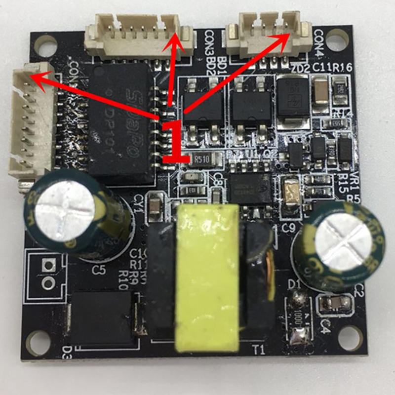 Módulo isolado SAPO POE, PM3812RCL, 12V1A A, Af Padrão