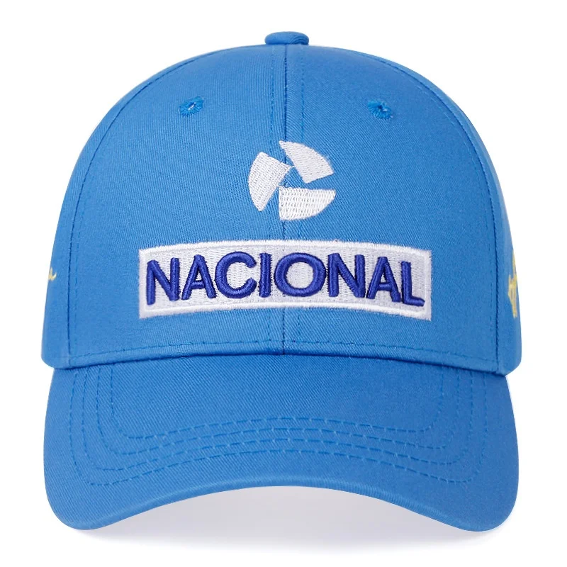 Nuevo Ayrton Senna Racer moda Bordado de letras sombreros de hip-hop gorras de béisbol casuales ajustables al aire libre sombrero de protección solar