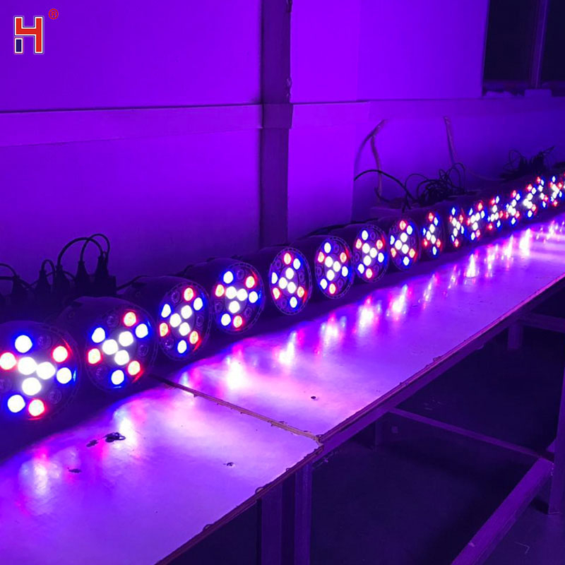 Mini Led 12x3w RGBW 4 en 1, éclairage professionnel pour scène, Dj, Disco, piste de danse