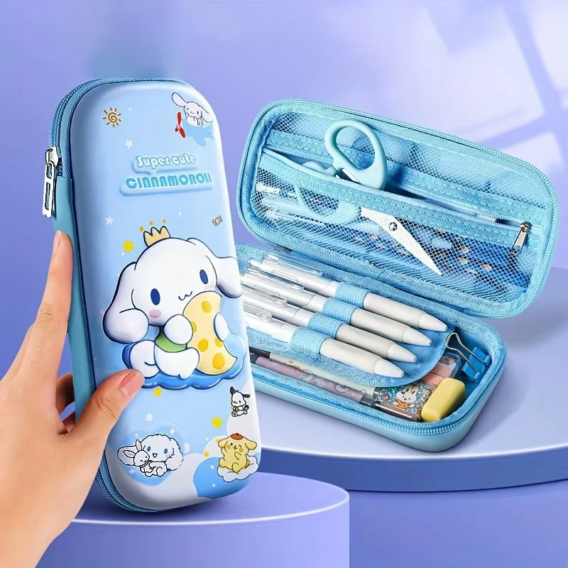 De nieuwe studentencartoon uit 2025 is een schattige HelloKitty 3D-briefpapierdoos, een waterdichte, schokbestendige en grote capaciteit briefpapierdoos