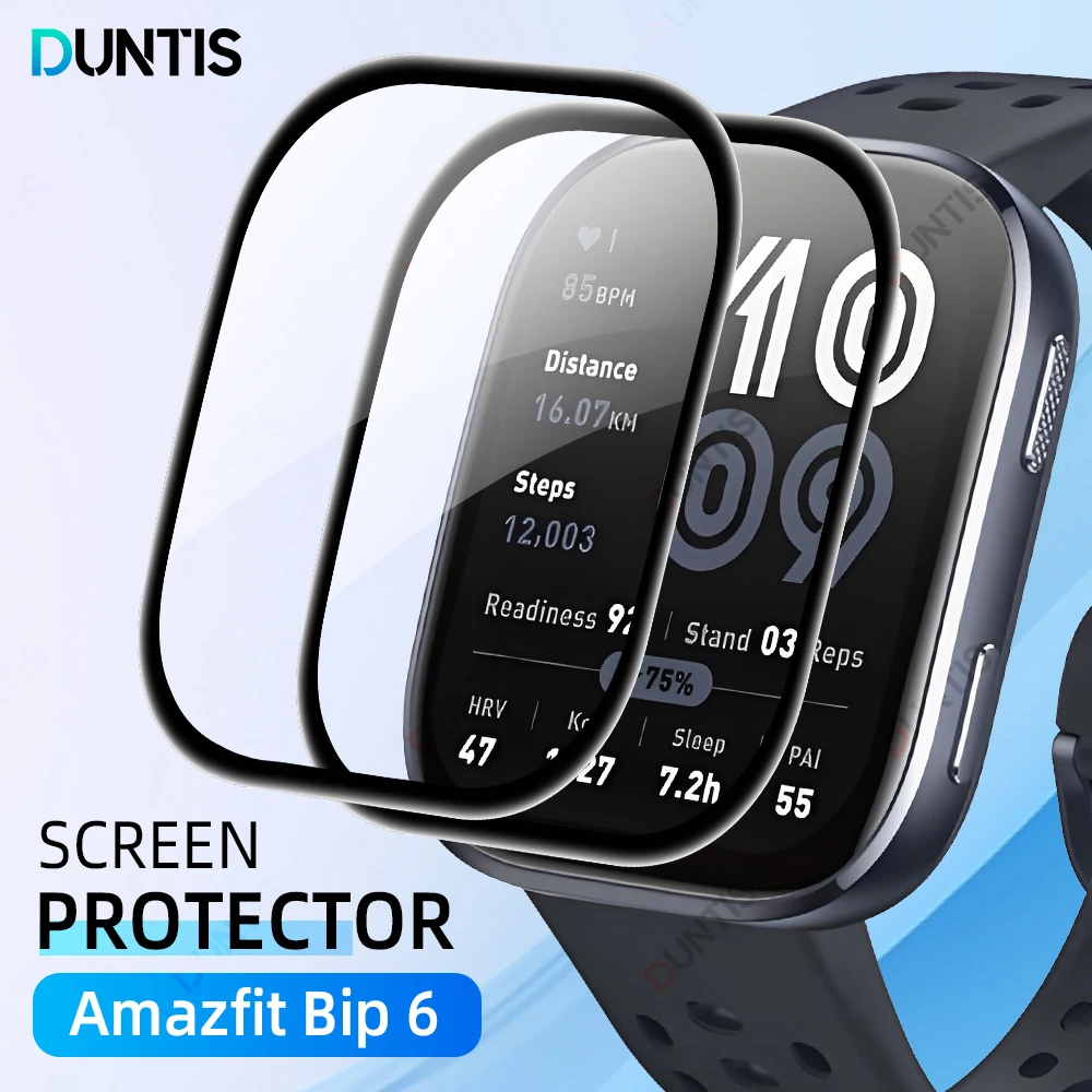 Защитная пленка для экрана Amazfit BIP 6, 3D изогнутая защитная пленка для экрана Amazfit BIP6, ультра-HD, защитная пленка с полным покрытием, аксессуары
