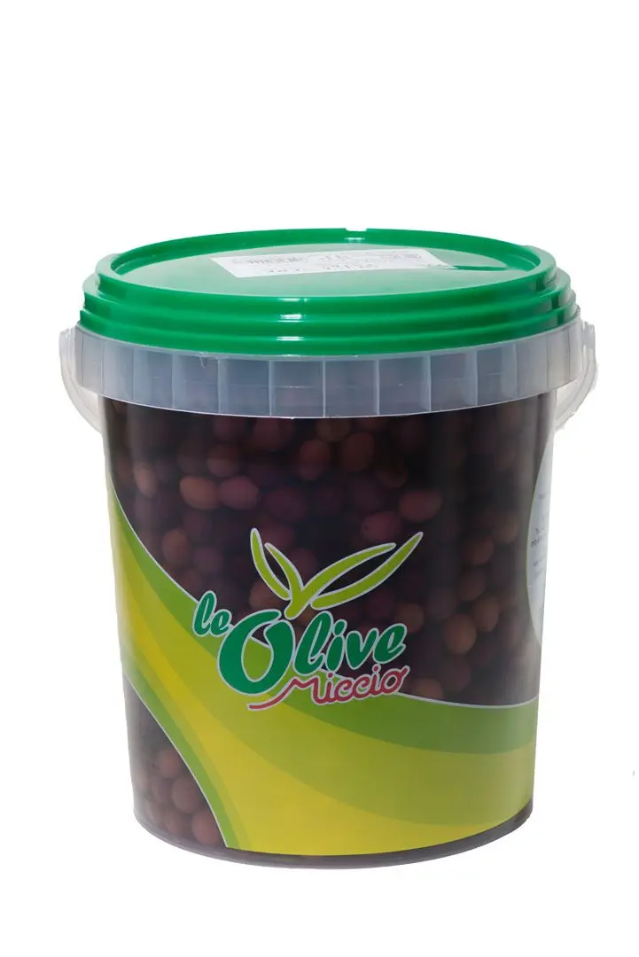 Olive nere italia 500g schwarze oliven-italienisches miccio nicht pasteur isiert