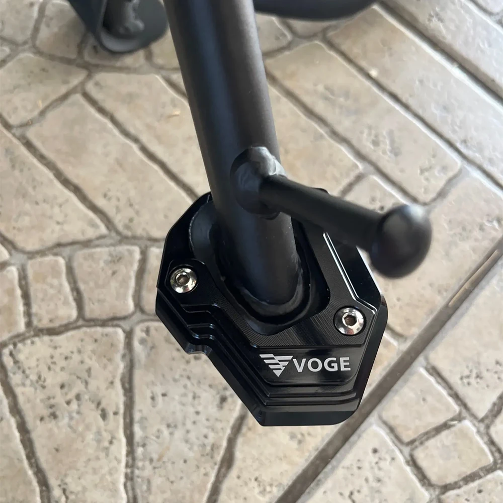 For VOGE DS525X DS625X DS900X 900DSX 625DSX 525DSX DSX 900 VOGE 125R Motorcycle Side Stand Kickstand enlarged plate Accessories