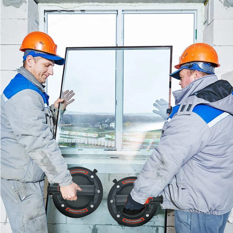 2024 vakuum saugnapf 200kg Lade kapazität Hochleistungs-Vakuum-Spreizer für Fliesen adsorption Granit Glas Lifting 8 Zoll Tasse