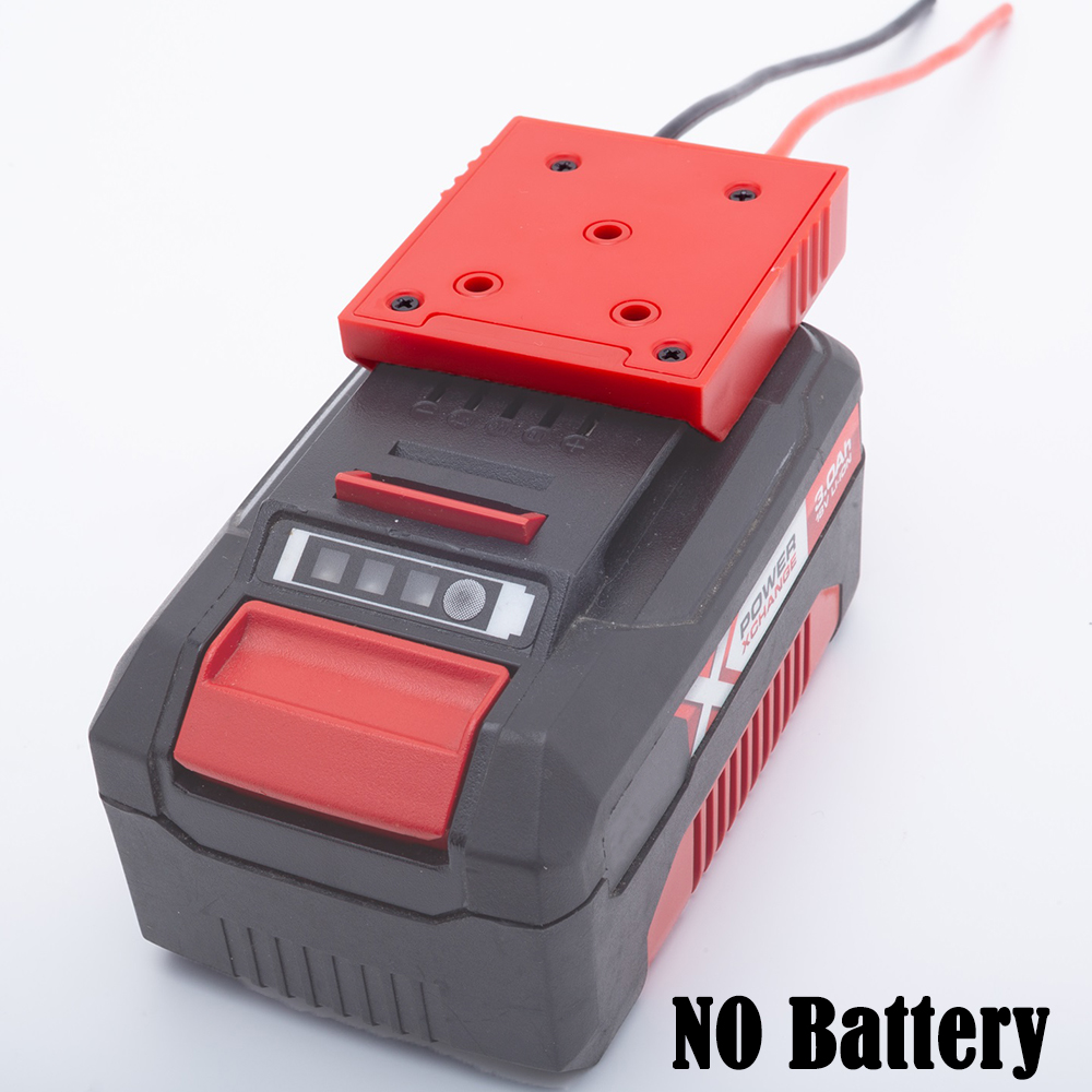 แบตเตอรี่ DIY อะแดปเตอร์สําหรับ Ozito Power X-เปลี่ยน 18V Dock Power Connector 14 Gauge หุ่นยนต์ (ไม่รวมแบตเตอรี่)