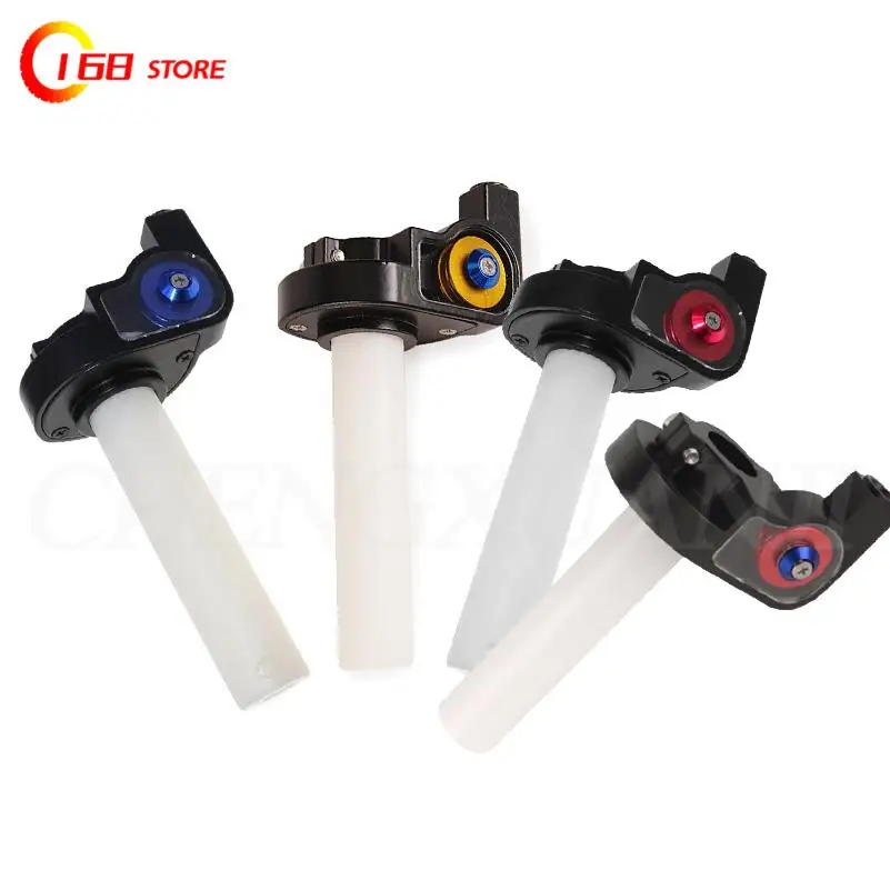 Punhos de acelerador de giro rápido para motocicleta, 22mm, 7/8 polegadas, torção, punho do acelerador de gás, para dirt pit bikes, atv, gpx, sdg, peças