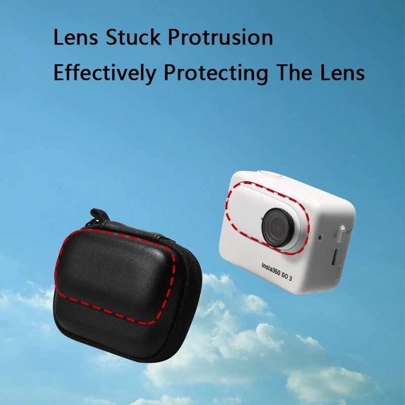 For Insta360 GO 3 GO 3S Mini Body Bag Portable Storage Bag Action Camera Protection For Insta 360 GO 3S GO 3 Accessories