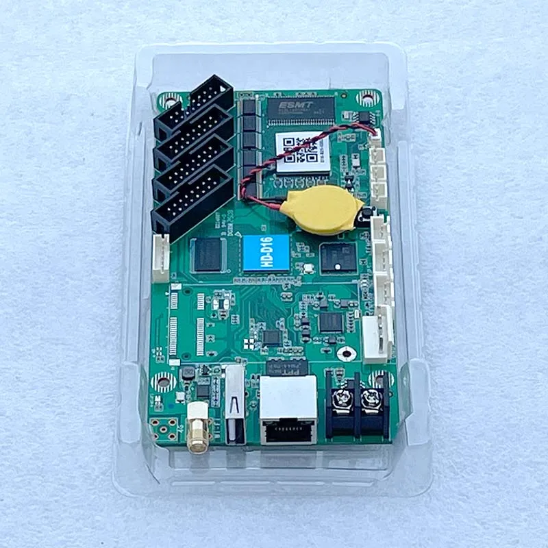 LED Digital Signage HD-D16 Asynchronous Full Color LED Display Control Card USB Wifi Mode Can Used For RGB LED HUB75 Modules