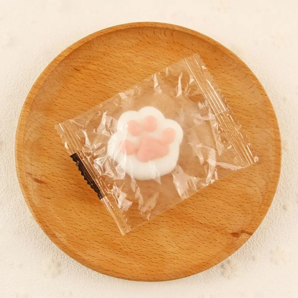 Soft Sensory ของเล่น Mini Cat Paw Squeeze ของเล่นซิลิโคน Fidget ของเล่นการ์ตูน Fidget ของเล่น TPR 3D Pinch Decompression ของเล่นเด็ก