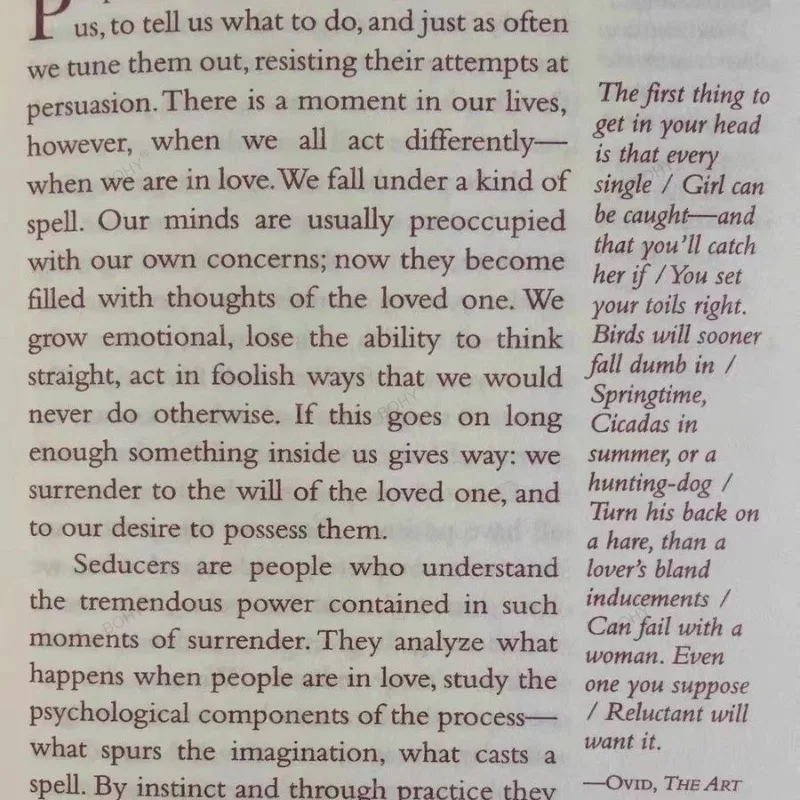 ศิลปะแห่งการยั่วยวน โดย Robert Greene หนังสือขายดีนานาชาติปกอ่อนภาษาอังกฤษ