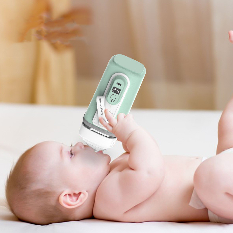 Bolsa calentadora de biberones con carga USB, cubierta de aislamiento, botella térmica para agua caliente, accesorios de viaje portátiles para bebés