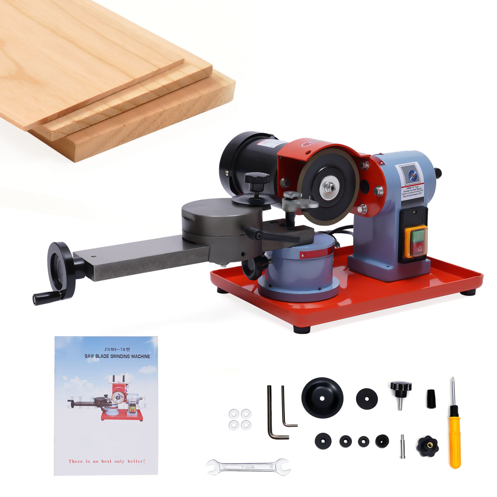 Affûteuse de lame de scie circulaire 250W, 80-700mm, rectifieuse de lame de scie, vitesse réglable