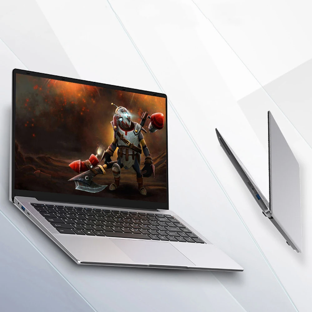 Ordenador portátil para estudiantes de 14,1 pulgadas Intel Pentium N3710 128GB-1TB SSD Win11 ProDual-Core portátil ligero PC de estudio envío rápido