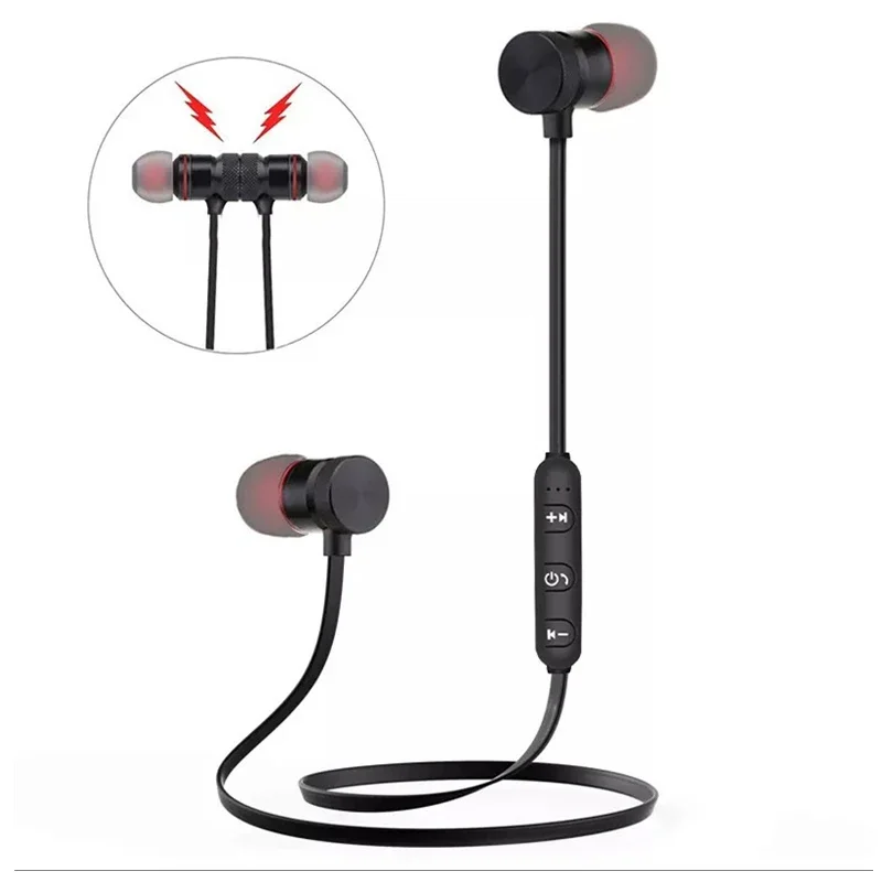 Sttgzd sem fio bluetooth fone de ouvido neckband fones de ouvido no monitor com microfone bateria longa auriculares alta qualidade