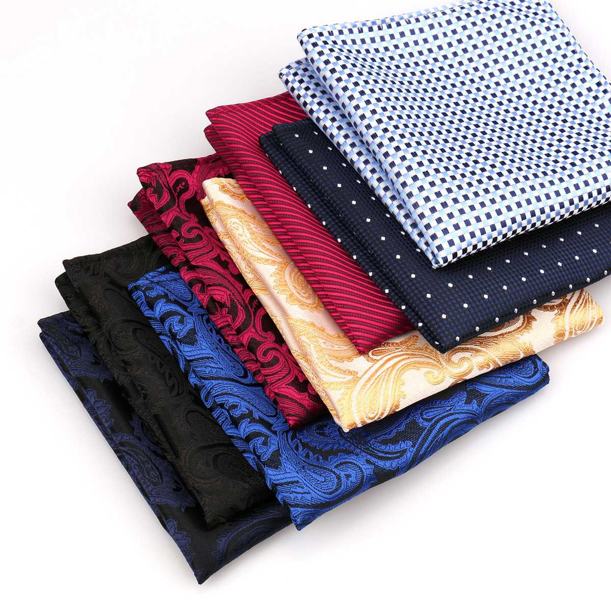 Mannen Pak Zak Handdoek Zakelijk Banket Jurk Accessoires Kleine Vierkante Sjaal Mode Britse Europese Zakdoek 23*23 cm