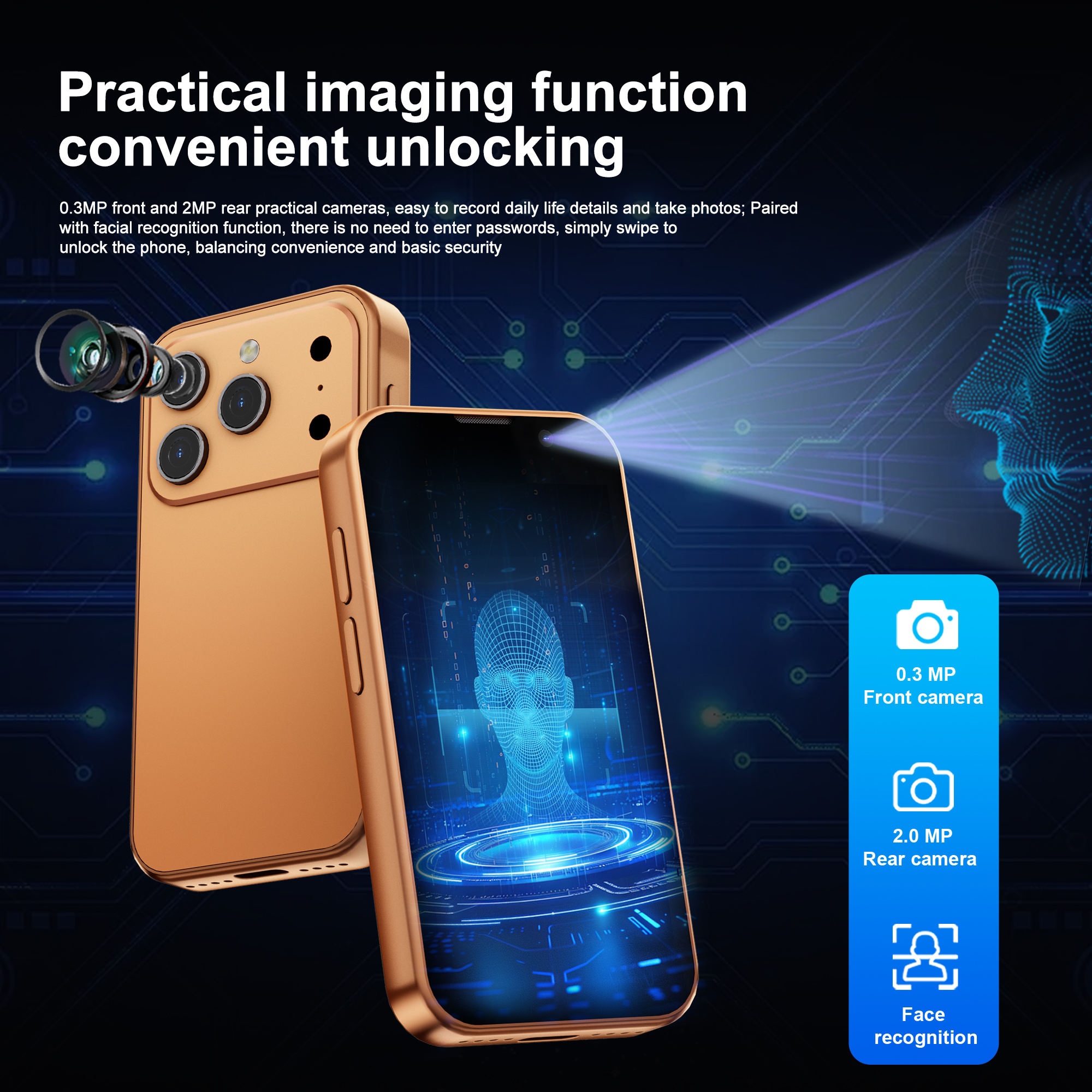 SERVO 17SE MINI 3G Tiny Smartphone Android System Play Store 2GB+16GB WhatsAPP GPS WiFi Dual SIM Card 3.0" Small Smart Cellphone