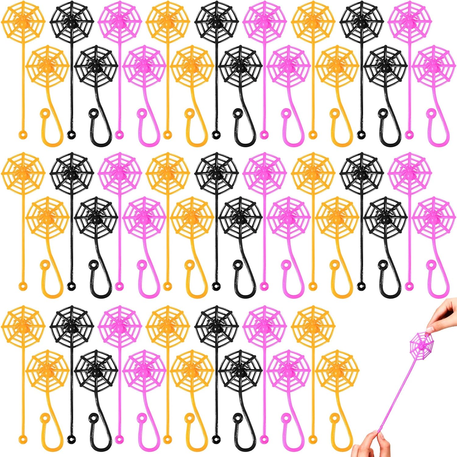 15 шт., Эластичные Игрушки для Хэллоуина