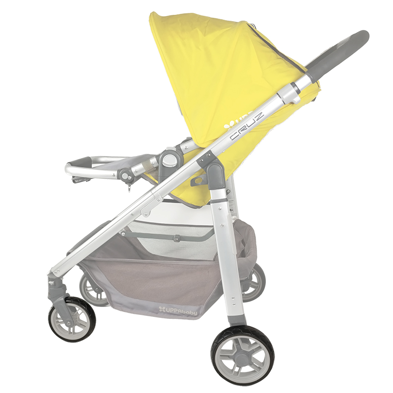 Pneu de roda de carrinho para uppababy cruz v1, capa de pneu de roda dianteira ou traseira, carrinho de bebê, acessórios de substituição