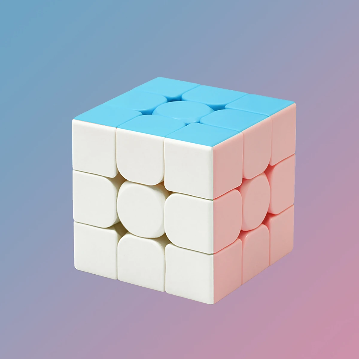 3x3x3 cúbico adesivo alívio do estresse quebra-cabeça educação profissional competição de velocidade suave brinquedo das crianças presentes
