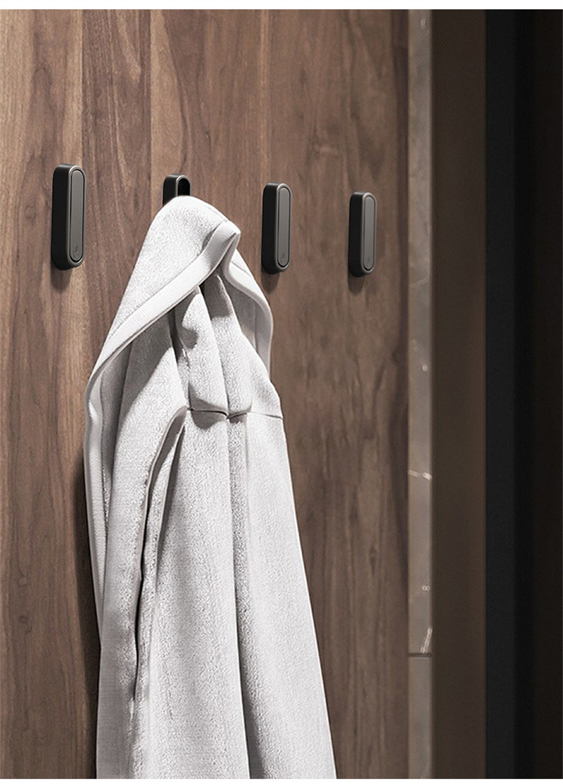 1PCS Aluminium Alloy Foldable Clothes Hook Storage For RV Bathroom Home Camper Caravan RV Interior Organization Accessories