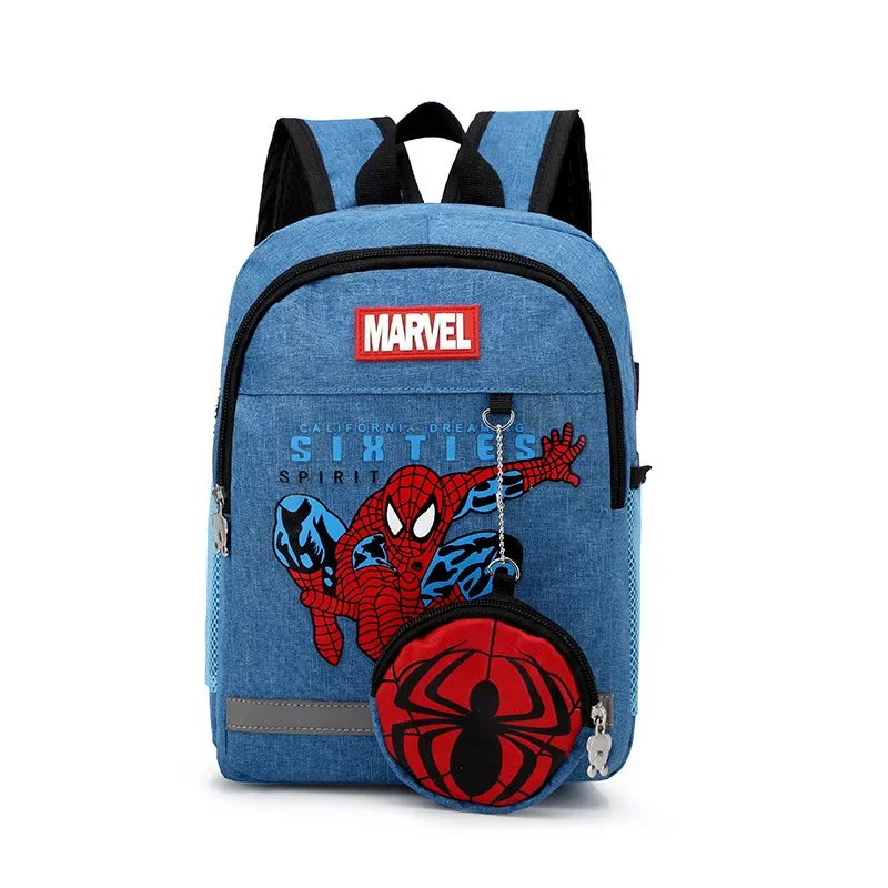 Disney Kinder Cartoon Rächer Spider-Man Kapitän Amerika Rucksack Schult asche Mädchen Prinzessin Sofia Rucksack Grundschule Schult asche