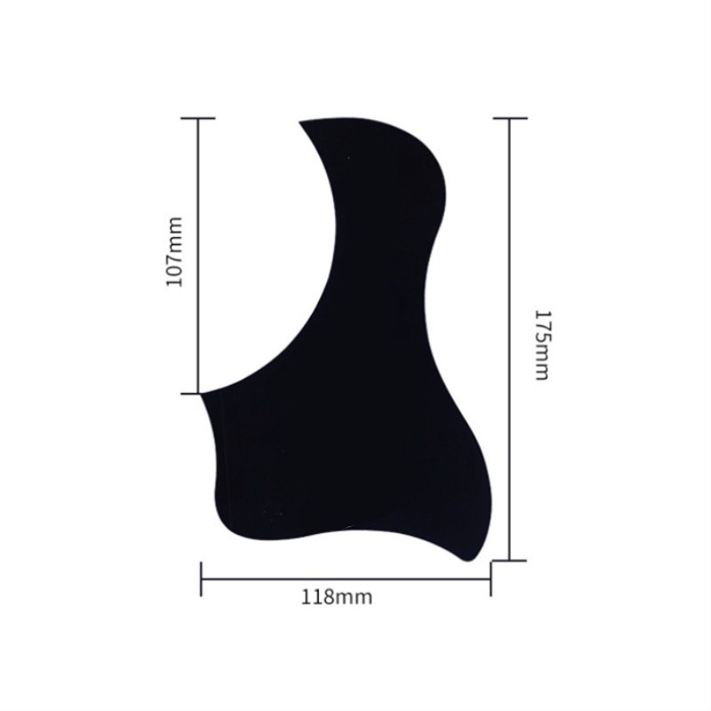 1 шт., самоклеящиеся наклейки для акустической гитары