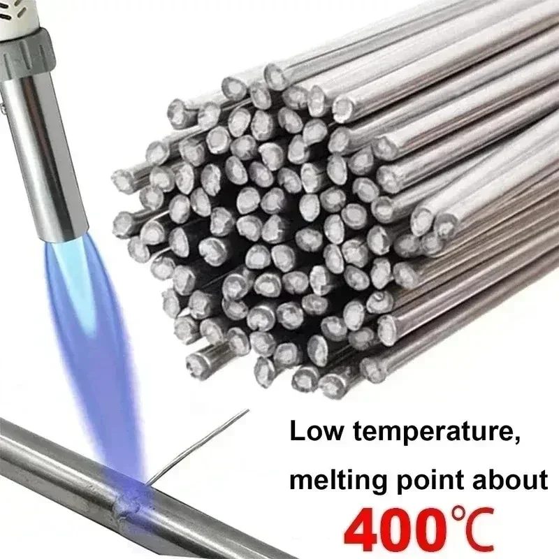 200/10PCS แท่งเชื่อมอลูมิเนียมชุด Universal ต่ําอุณหภูมิเชื่อม Cored Wire อเนกประสงค์ซ่อม Rod สําหรับเชื่อมโลหะผสม
