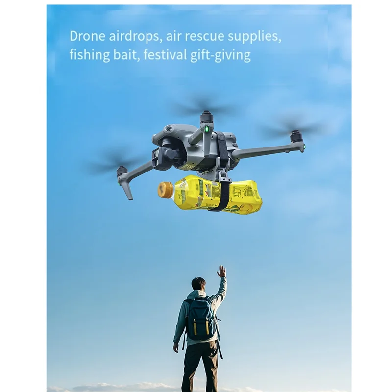 BTLIFE-système de Distribution d'approvisionnement en eau Airdropper contrôle de détection de lumière Drone Type de lancement sauvetage illimité pour DJI Mavic 2 Ma