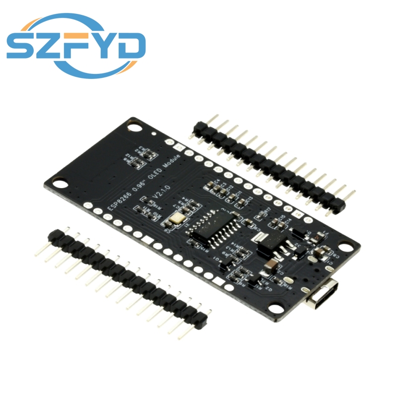 NodeMCU ESP8266 Development Board With 0.96 Inch OLED Display CH340G ESP-12F WiFi Module TYPE-C USB For Arduino