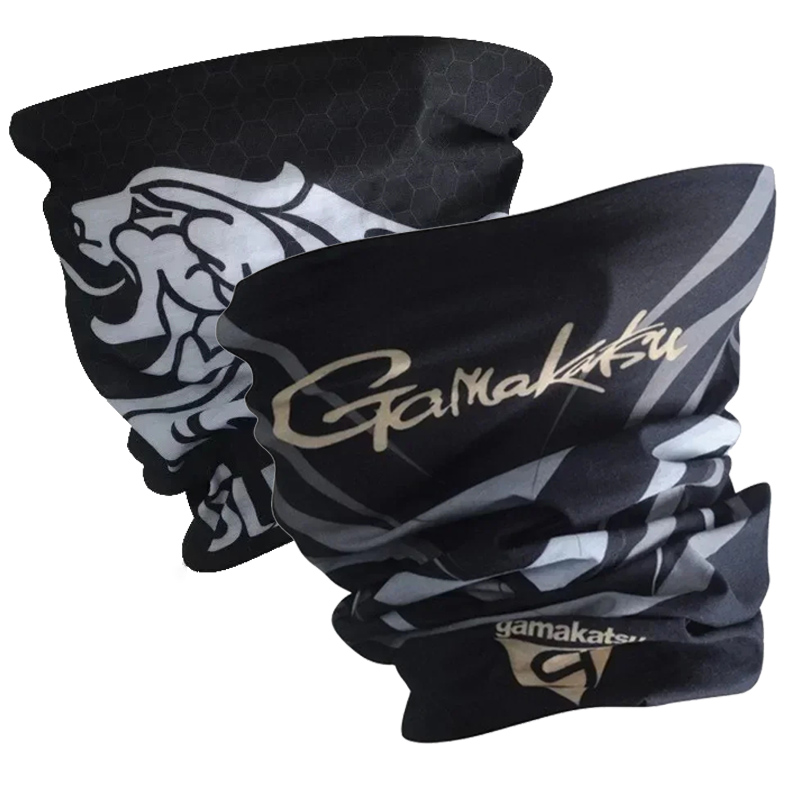 Gamakatsu Sun Protection Fishing Scarves Seamless Head Gaiter Neck Gaiter Breathable Balaclava Windproof Bandana Pesca Scarf