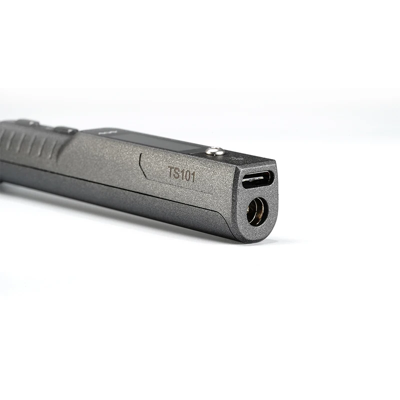 Miniware-soldador TS101 Original, 65W, programable, temperatura ajustable, TS100, actualización con punta, 24V, 3A