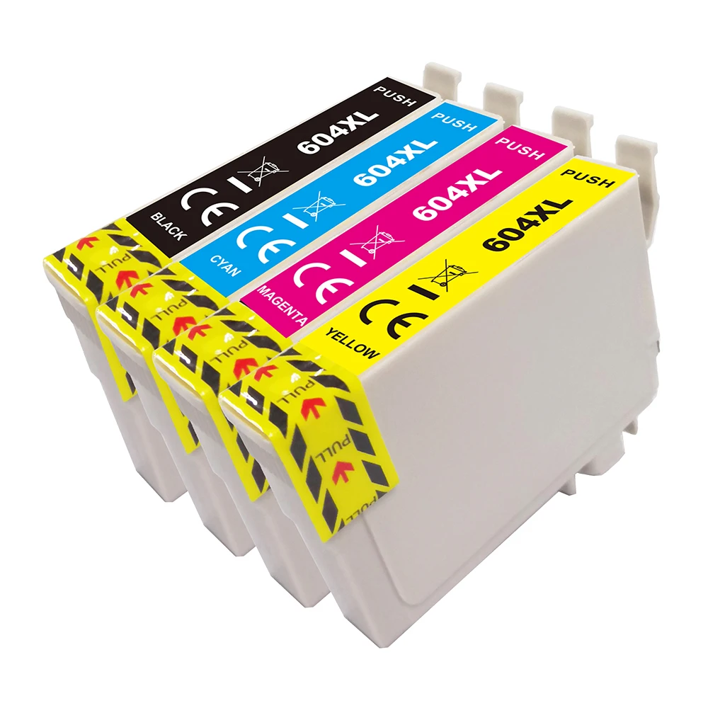 Cartuchos de tinta compatíveis com epson 604xl para XP-2200 XP-3200 XP-4200 WF-2910DWF WF-2950DWF