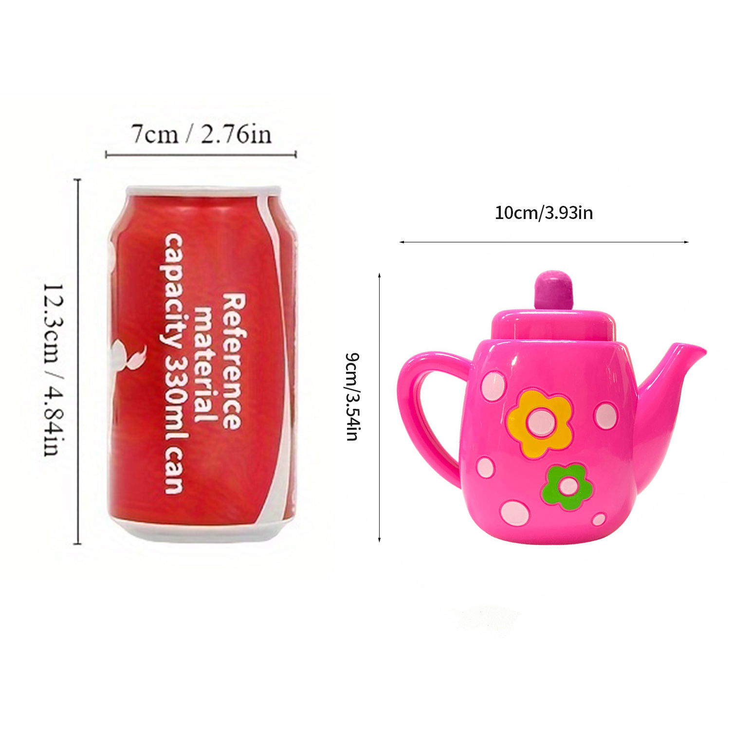 Juego de té para niñas pequeñas, juego de té, juego de té para niños pequeños, que incluye tetera, galletas, comida para juegos para niños, accesorios para fiesta de té