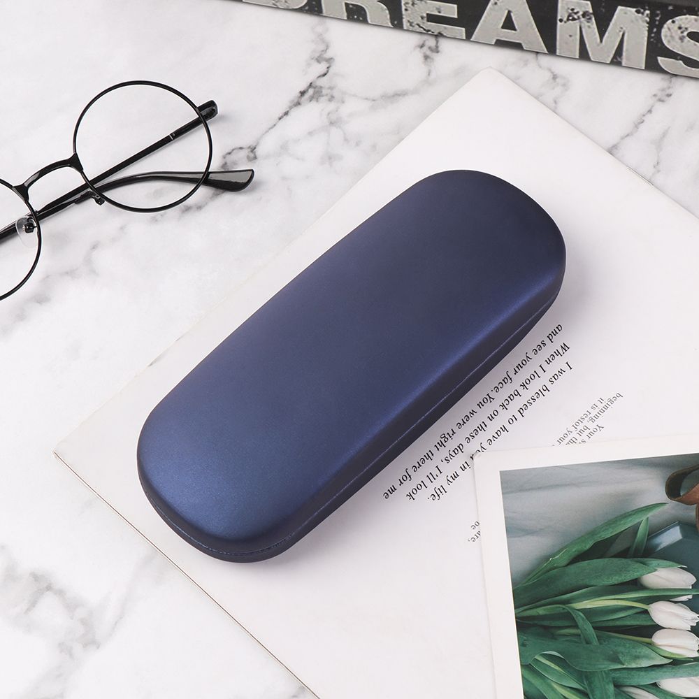 Neue Mode harte Brille Box Männer Frauen pu Perl glanz Brille Box Myopie Brille Fall Lesen Brillen etui Brillen schutz