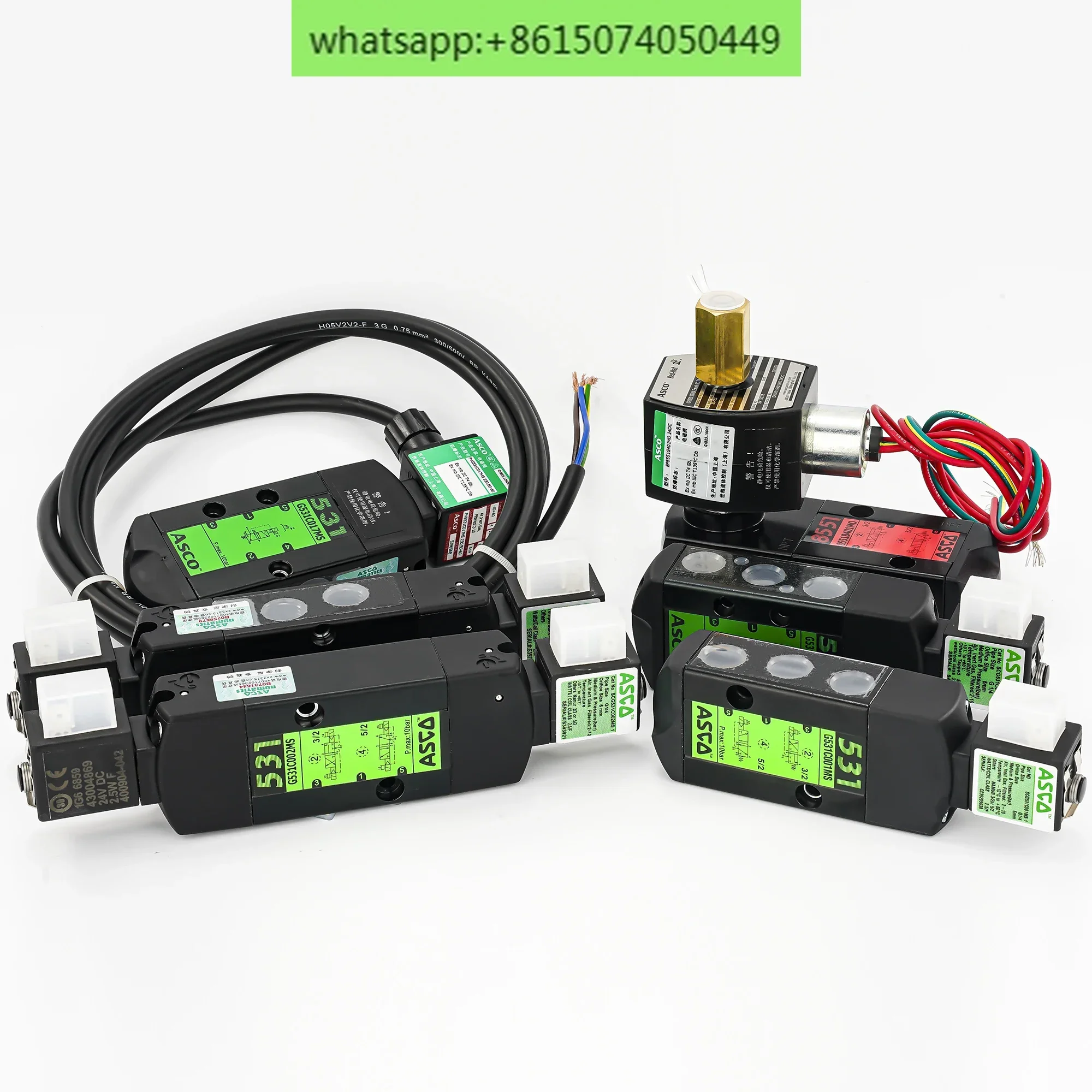 Katup Elektromagnetik G551A001MS/G531C017MS/G8551A002MS/C018/A005MS Membalikkan