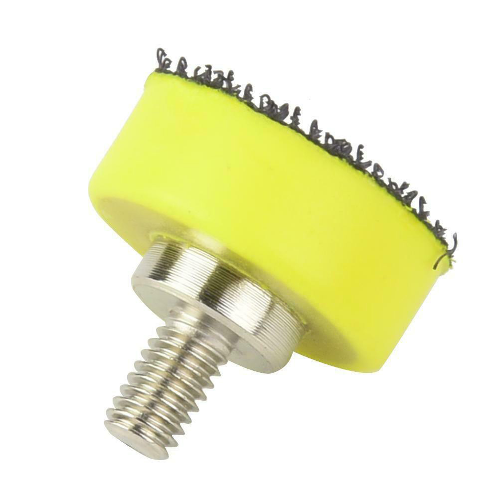 Almohadilla de lijado de pulido de 1/2/3/4/5/6 pulgadas, lijadora neumática, placa de respaldo de disco, gancho y bucle, rosca M6 M8 para herramienta rotativa de amoladora Dremel