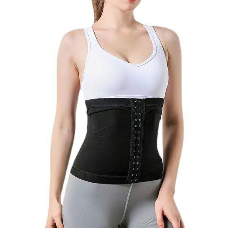Schnalle Taille Trainer Burst Schweiß Korsett Sauna Abnehmen Gürtel Schweiß Körper Brennen Shaper Gewichtsverlust Breasted Taille Training Bauch