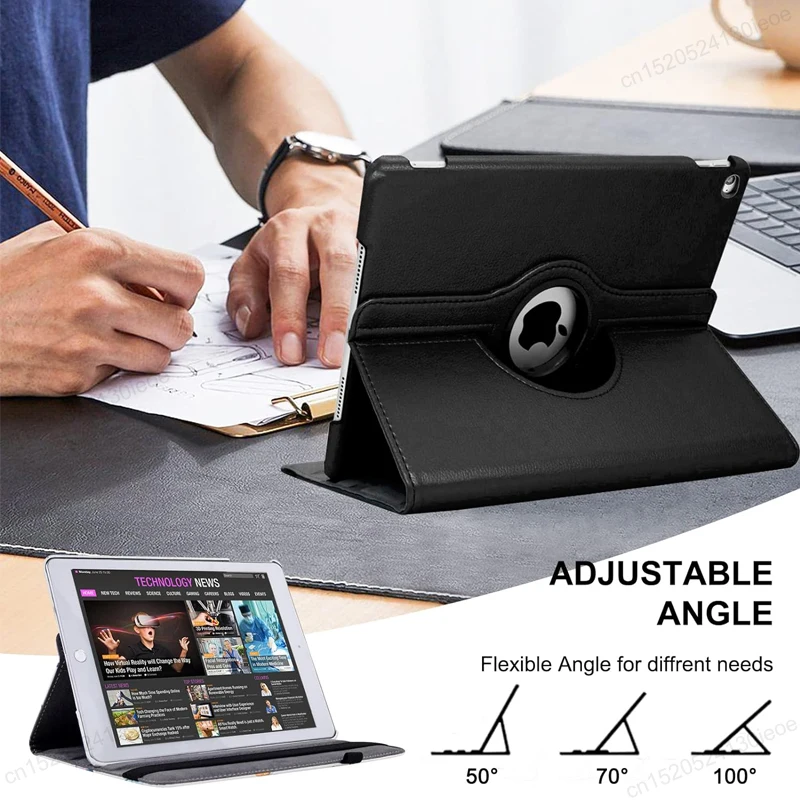 360 Rotating Case for iPad Pro 11 2022 2021 iPad Air 1 2 3 10.5 4 5 10.9 iPad 9.7 5th 6th 10.2 7th 8th 9th 10 10th Tablet Cover
