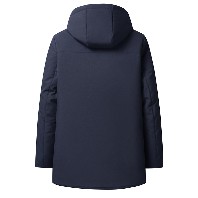 Jaqueta de algodão acolchoada masculina, confortável, impermeável, casual, relaxada, grossa, quente, casaco plus size, L a 5XL, tendência da moda, inverno, novo, 2022